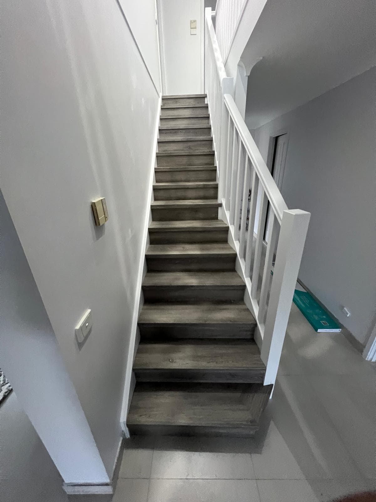Timber-look flooring job finished in a Sydney home